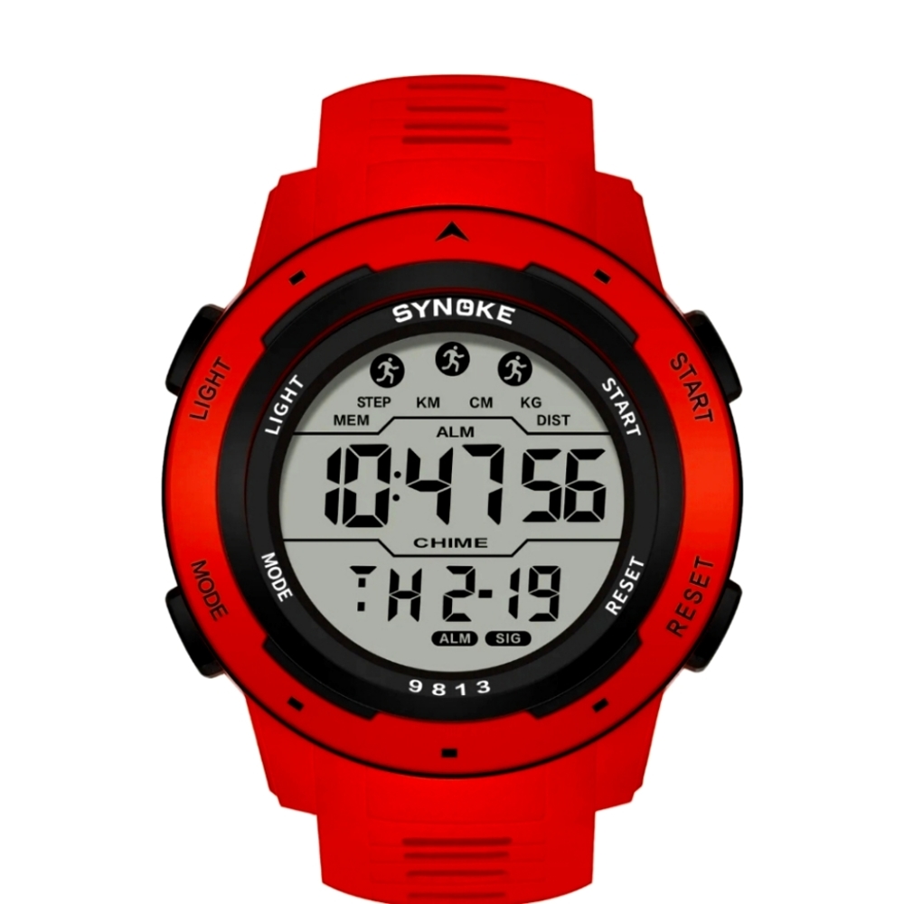 Men Waterproof Digital Sports Watch Military Tactical LED Backlight Wristwatch